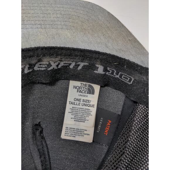The North Face Alpine Equipment Snapback Mesh Back Hat FlexFit 110 OSFA Gray - Picture 10 of 11